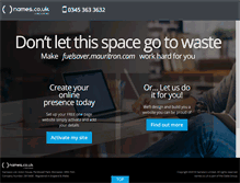 Tablet Screenshot of fuelsaver.mauritron.com